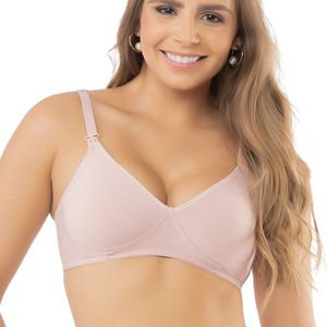 Soutien Amamentação Cotton sem Bojo Rosa Romance