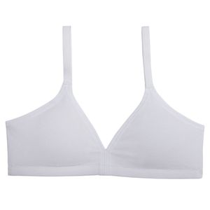 Soutien Infantil Cotton C/espuma Protetora Removível Branco