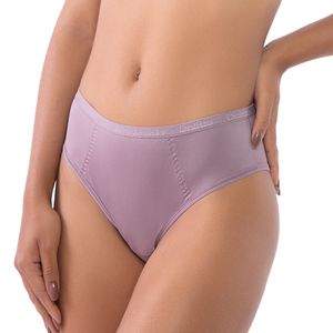 Calcinha Larga Microfibra Elástico Delrio New Nude