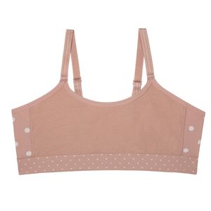 Soutien Top Infantil Cotton Detalhes Microfibra Rosa Romance