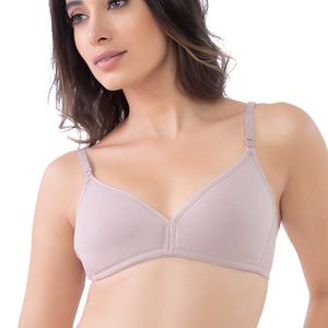 Soutien Cotton com Alças Removíveis Nas Costas Quartzo
