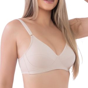 Soutien Reforçado em 100% Algodão Areia