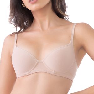 Soutien Cotton com Bojo Espumado e Aro Mousse