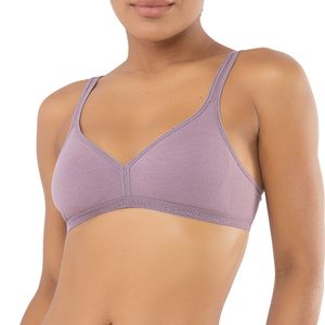 Soutien Cotton Elástico Delrio sem Bojo sem Aro New Nude