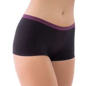Kit 02 Shorts sem Costura Listrados Preto