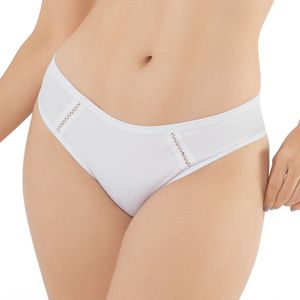 Calcinha Biquini Microfibra Branco