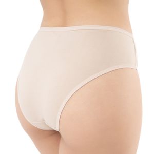 Calcinha Lateral Média 100% Algodão Areia