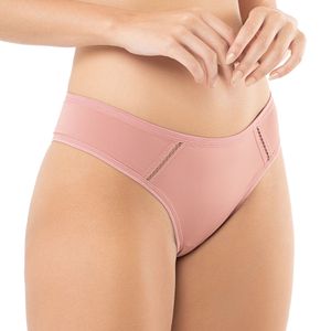 Calcinha Biquini Microfibra Rosa Chá