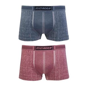 Kit 02 Cuecas Boxer em Modal sem Costura Sd1