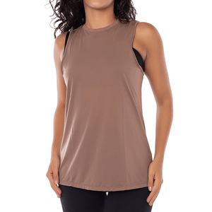 Camisa Regata Tapa Bumbum Capuccino
