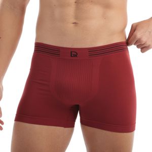 Cueca Boxer Sem Costura Vinho