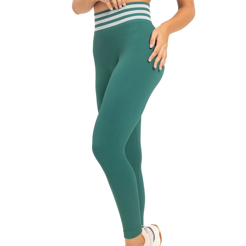Calca-Capri-Fitness-Sem-Costura-Verde-Selva