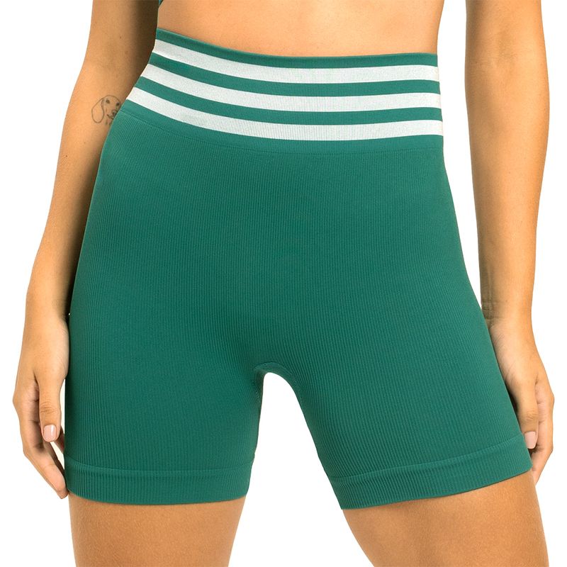 Bermuda-Fitness-Sem-Costura-Verde-Selva-