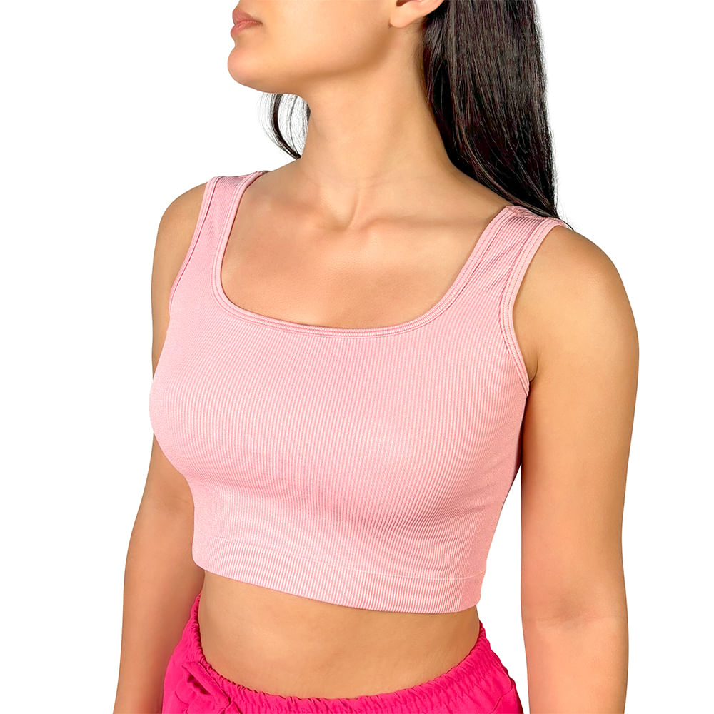 Top-Cropped-Alca-Teen-Canelado-Sem-Costura-Rosa-Po