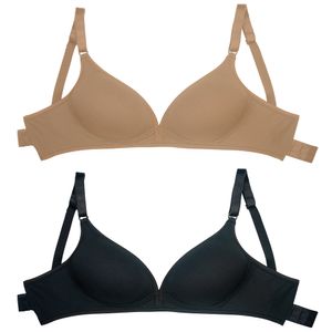Kit com 2 Soutiens Duo Moldado de Modal e Bojo