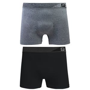 Kit 02 Cuecas Boxers Sem Costura