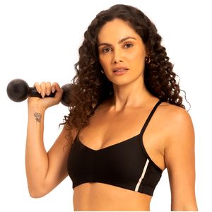 Top Fitness Em Diva Fit,Fita Lateral Pt/Ar