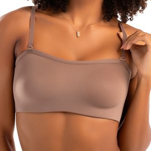 Bustie Em Malha 3D,Base Interna Espumada