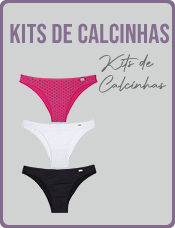 Kit de Calcinhas